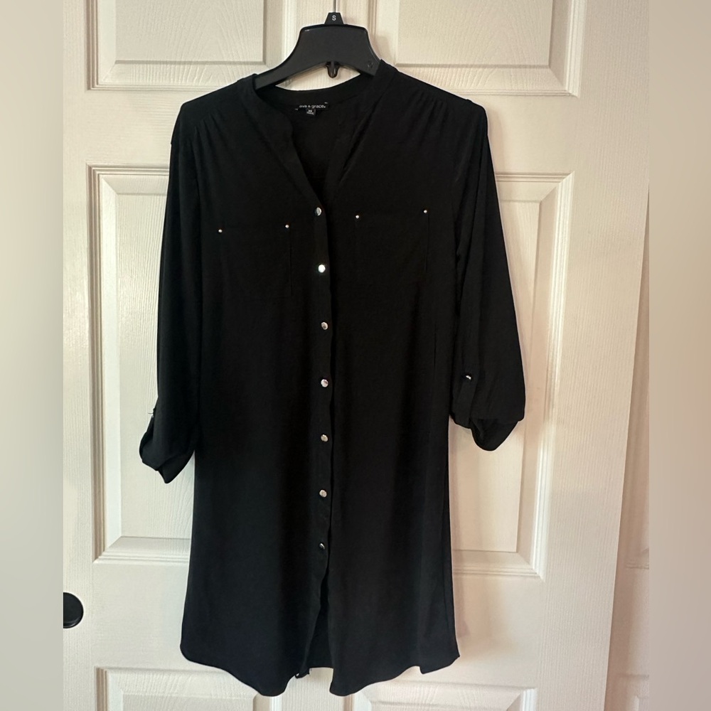 Ava & Grace Shirt Dress, Size M